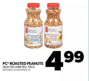 Real Canadian Superstore Pc roasted peanuts offer