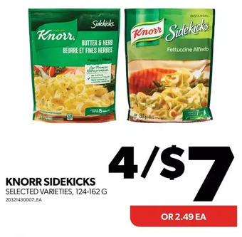 Real Canadian Superstore Knorr sidekicks offer