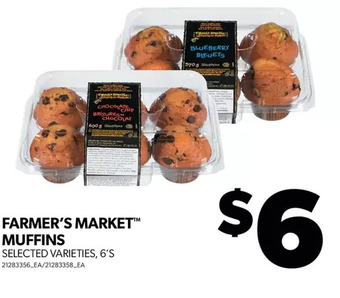 Real Canadian Superstore Farmer's market muffins offer