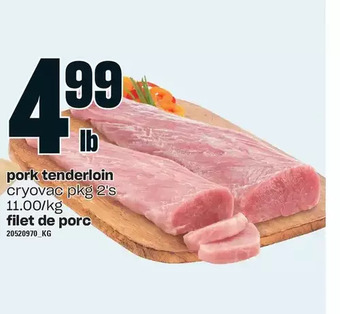 Independent Grocer Pork tenderloin offer