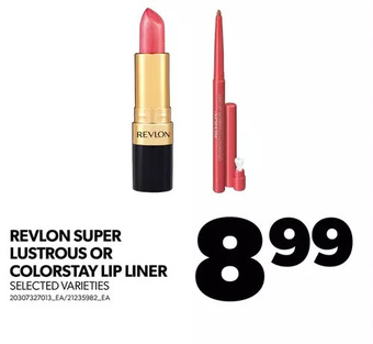 Real Canadian Superstore Revlon super lustrous or colorstay lip liner offer