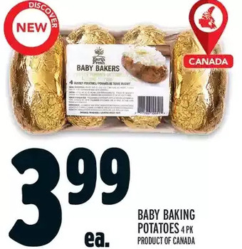 Metro Baby baking potatoes offer