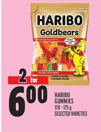 Metro Haribo gummies offer