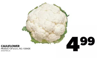 Real Canadian Superstore Cauliflower offer
