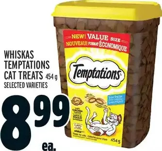 Metro Whiskas temptations cat treats offer