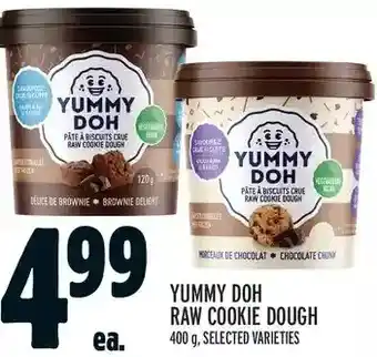 Metro Yummy doh raw cookie dough offer