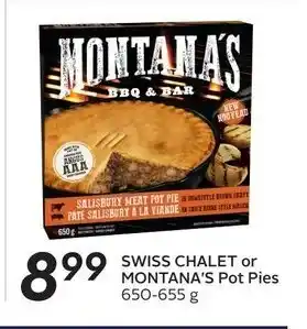 Sobeys Swiss Chalet or Montana's Pot Pies offer