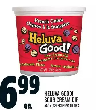 Metro Heluva good! sour cream dip offer