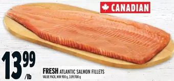 Metro Fresh atlantic salmon fillets offer