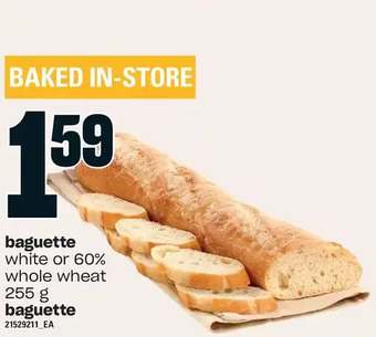 Independent Grocer Baguette offer