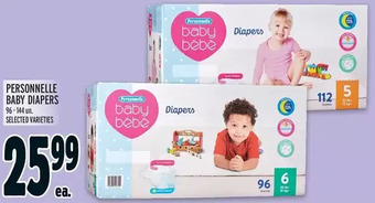 Metro Personnelle baby diapers offer