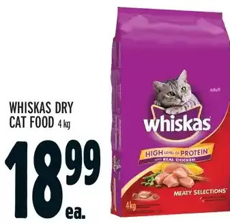 Metro Whiskas dry cat food offer