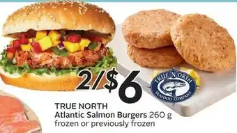 Sobeys True North Altantic Salmon Burgers offer