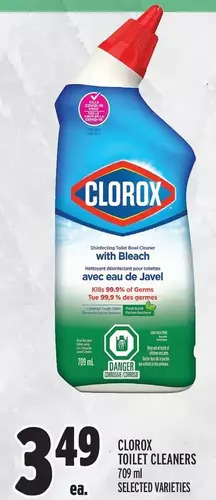 Metro Clorox toilet cleaners offer