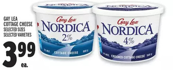 Metro Gay lea cottage cheese offer