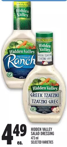 Metro Hidden valley salad dressing offer