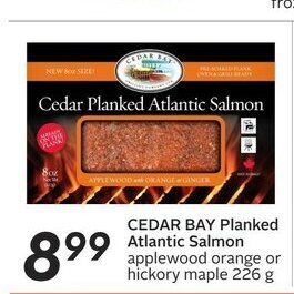 Sobeys Cedar Bay Planked Atlantic Salmon offer