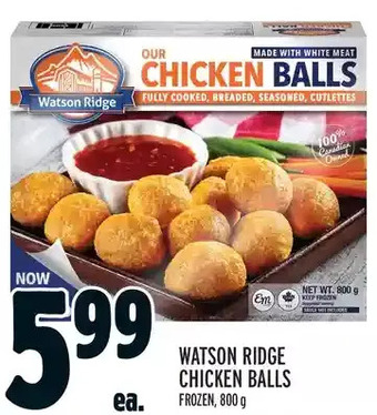 Metro Watson ridge chicken balls offer