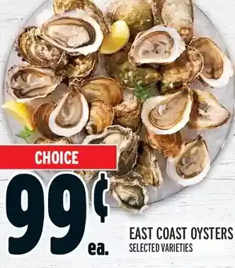 Metro East coast oysters offer