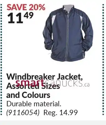 Princess Auto Windbreaker Jacket offer