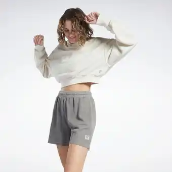 Reebok Reebok classics natural dye cropped hoodie nondye offer