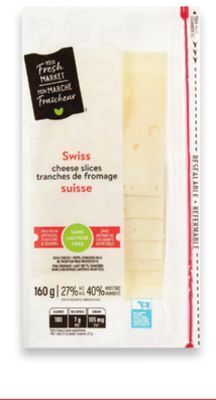 Walmart Your fresh market™ cheese slices offer