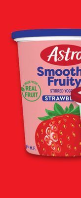 Walmart Astro smooth 'n fruity yogurt tubs offer