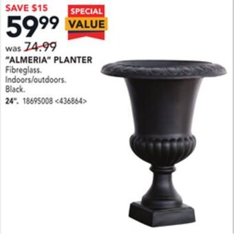 Lowe's Almeria planter 24 offer