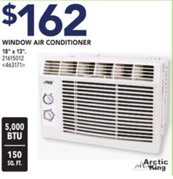 Lowe's Arctic king window air conditioner 18 x 13 offer