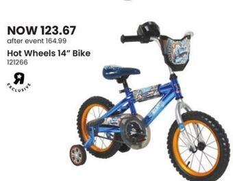 Toys R us Hot wheels 14 bike offer