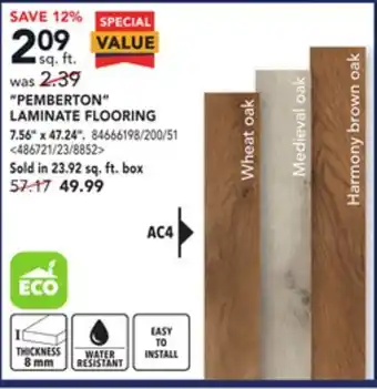 Lowe's Mono serra pemberton laminate flooring 7.56 x 47.24 offer
