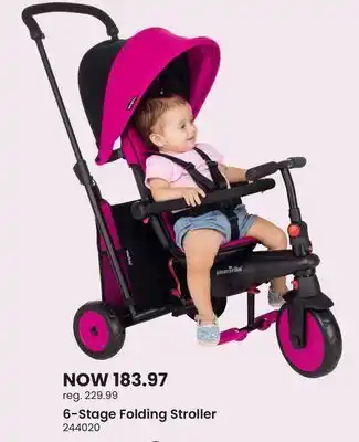 Toys R us 6-stage folding stroller offer