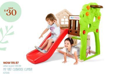 Toys R us Little tikes my first clubhouse climber offer