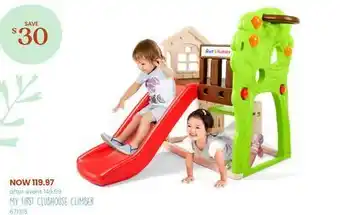 Toys R us Little tikes my first clubhouse climber offer