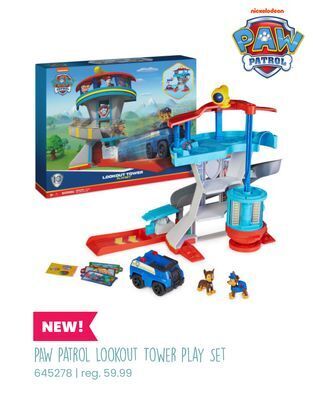 Toys R us Paw patrol lookout tower play set offer