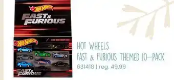Toys R us Hot wheels fast and furious themed 10-pack offer