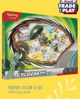 Toys R us Pokémon cyclizar ex box offer