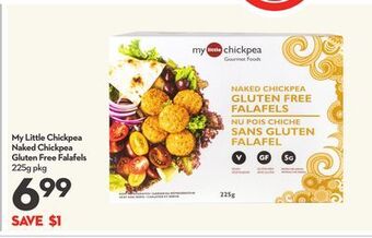 Longo's My little chickpea naked chickpea gluten free falafels offer