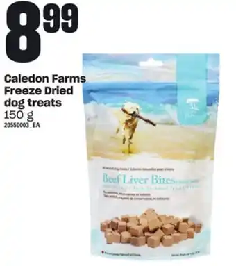 Loblaws Caledon farms freeze dried dog treats 150 g offer