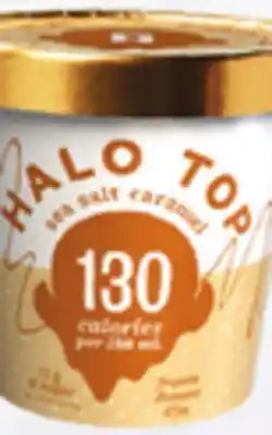 Loblaws Halo top sea salt caramel, 473ml offer
