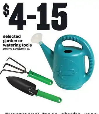 Loblaws Selected garden or watering tools offer