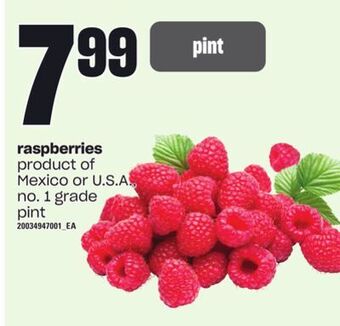 Loblaws Raspberries offer