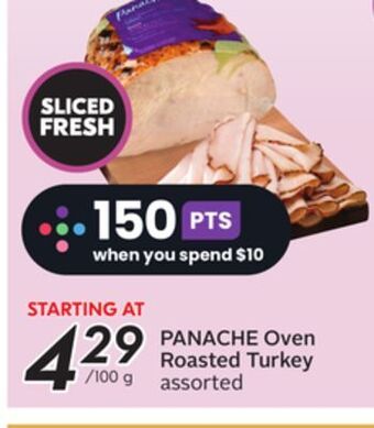 Sobeys Panache oven roasted turkey offer