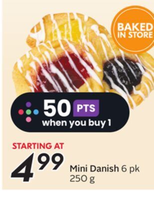 Sobeys Mini danish offer