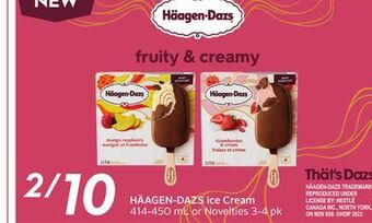 Sobeys Häagen-dazs ice cream offer