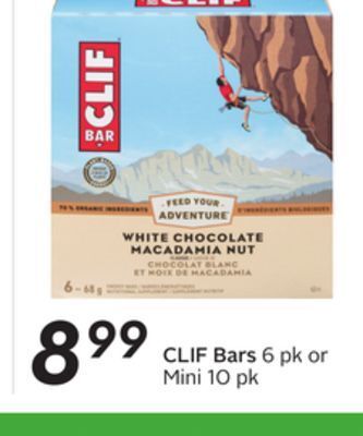 Sobeys Clif bars offer