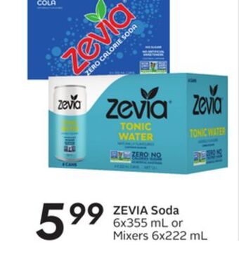 Sobeys Zevia soda offer