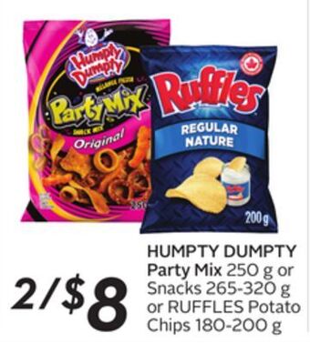 Sobeys Humpty dumpty party mix offer