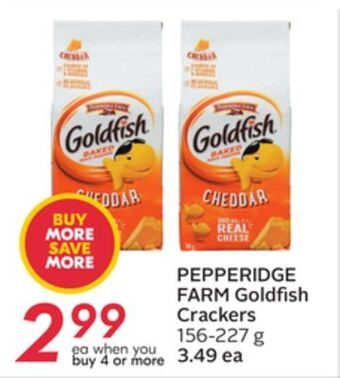 Sobeys Pepperidge farm goldfish crackers offer