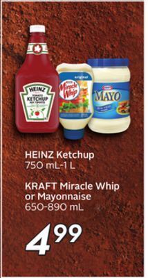 Sobeys Heinz ketchup offer